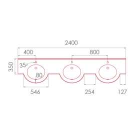 PLAN DE TOILETTE GAVARNIE TRIPLE V3