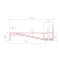 PLAN DE TOILETTE KAHIWA double V2 vue en coupe