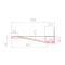 PLAN DE TOILETTE KAHIWA triple V1 vue en coupe