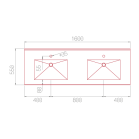 PLAN DE TOILETTE TUGELA DOUBLE V1