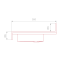 PLAN DE TOILETTE TUGELA double V2 vue en coupe