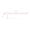 PLAN DE TOILETTE TUGELA double V3 vue en coupe