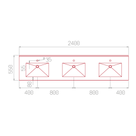 PLAN DE TOILETTE TUGELA TRIPLE V1