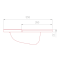 PLAN DE TOILETTE GAVARNIE Simple V3 vue en coupe